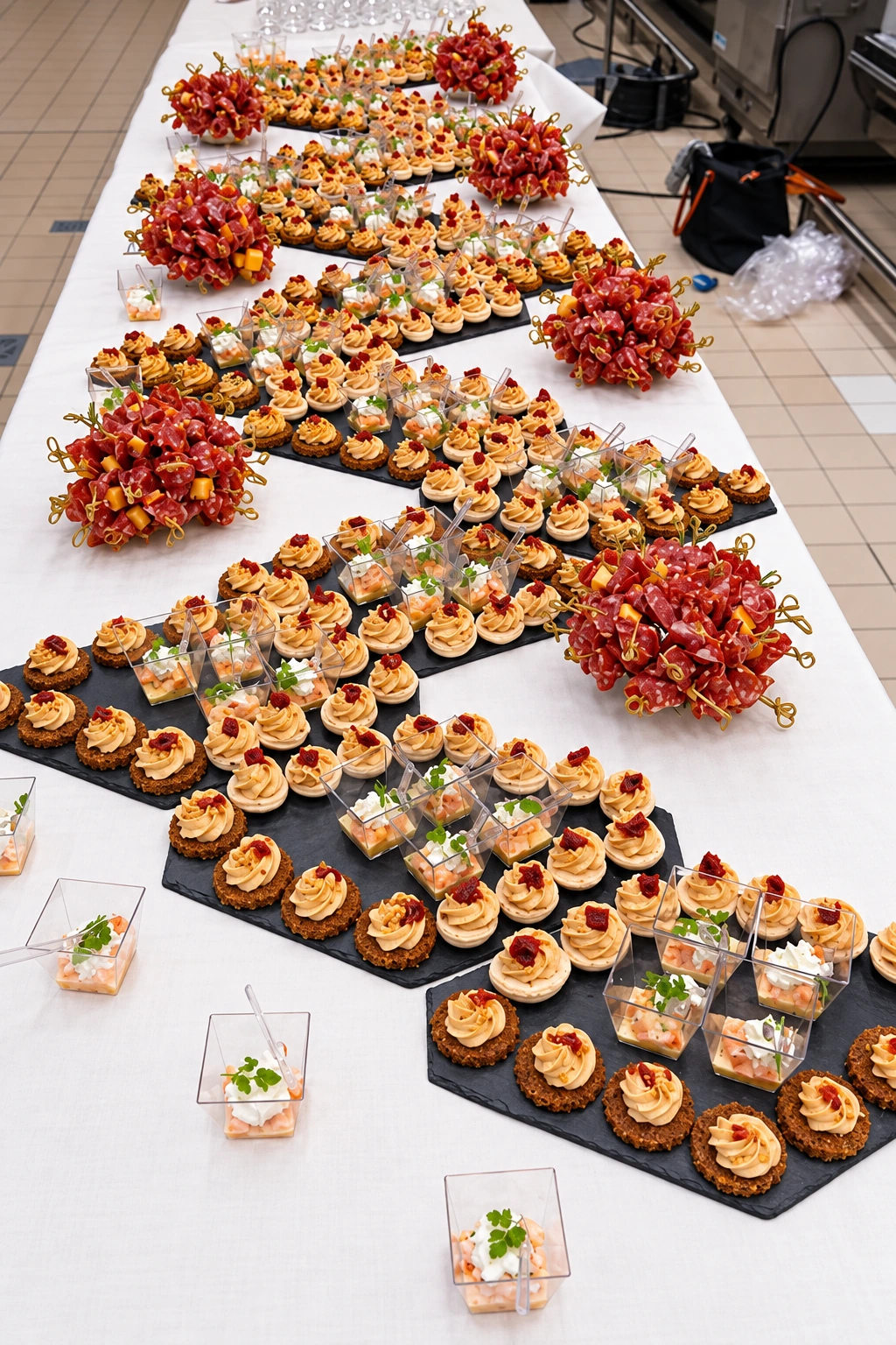 Buffet de canapés sur commande