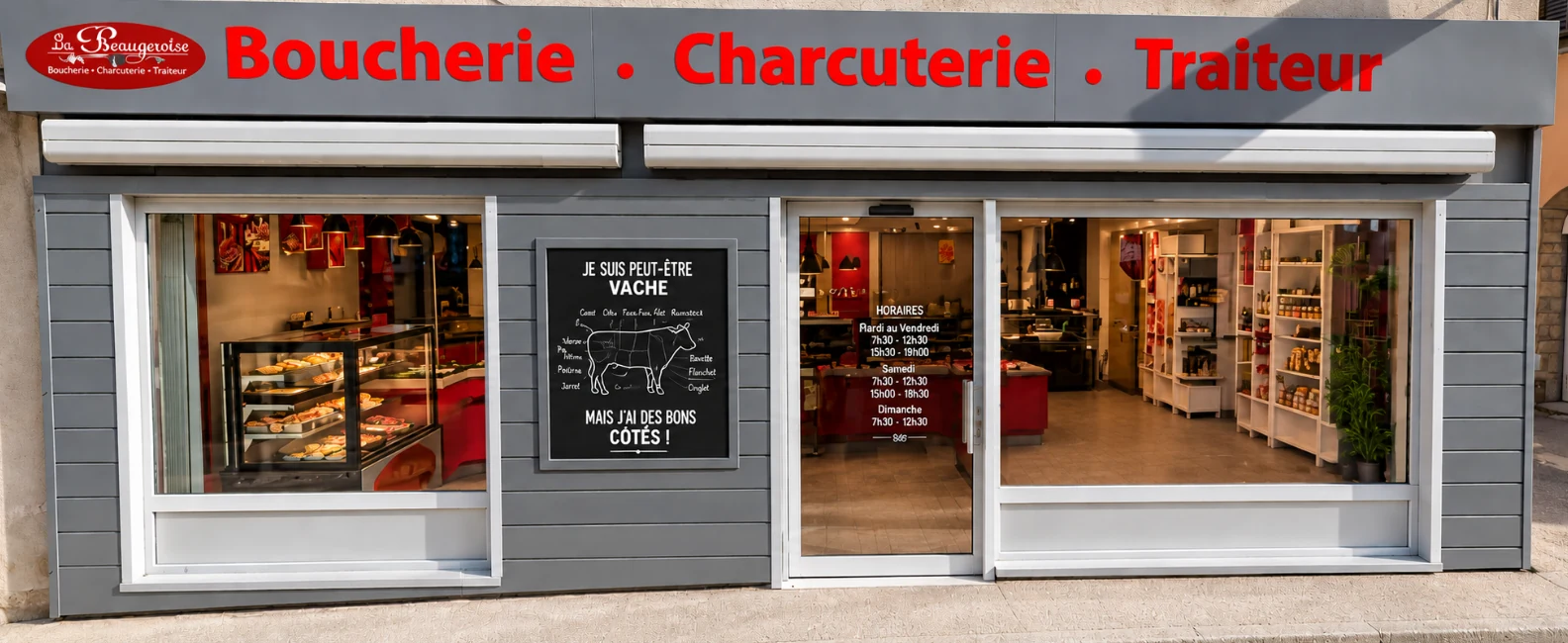 Façade de la boutique La Perrignoise